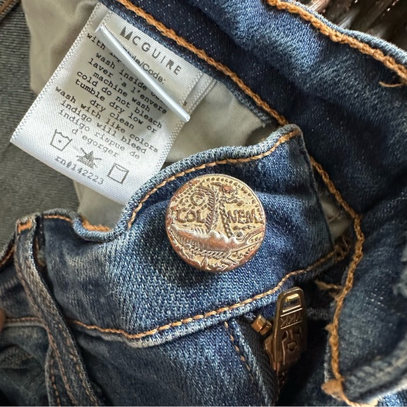 McGuire Flare Denim Jeans Style 38G size 26 - Picture 6 of 10